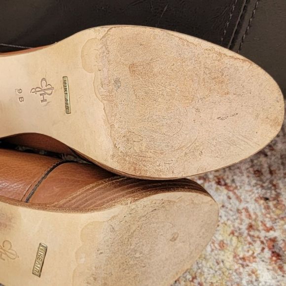 Cole Haan Leather Laceup Boots 9 - Picture 9 of 10